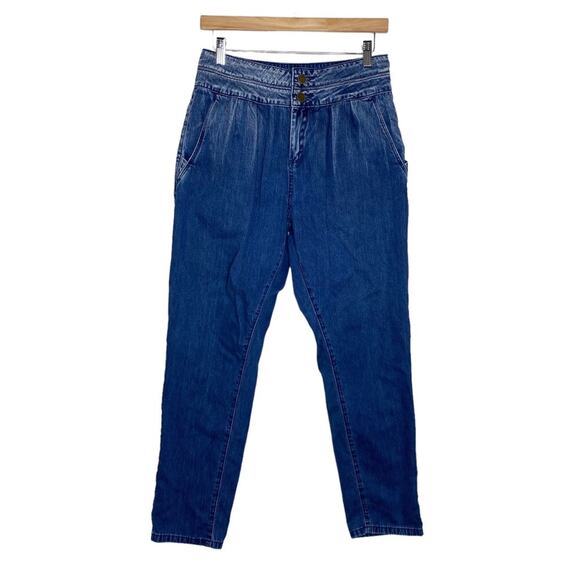 Blank NYC The Balloon‎ Bo Legged High Waist Jeans Denim Pants Women’s Size 27 - Picture 1 of 12